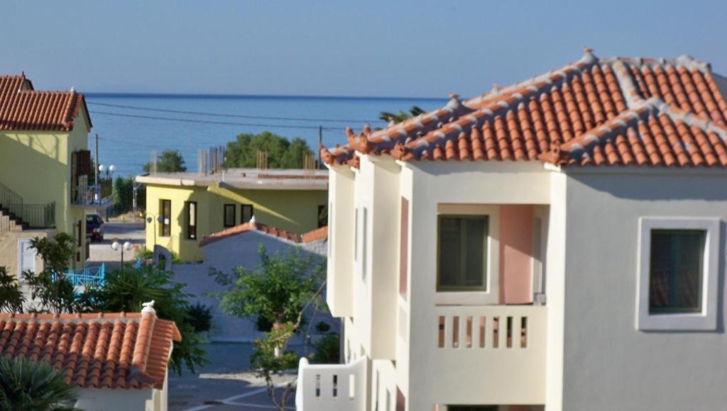 Aphrodite Samos Suites Marathokampos Ruang foto
