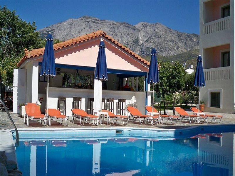 Aphrodite Samos Suites Marathokampos Bagian luar foto