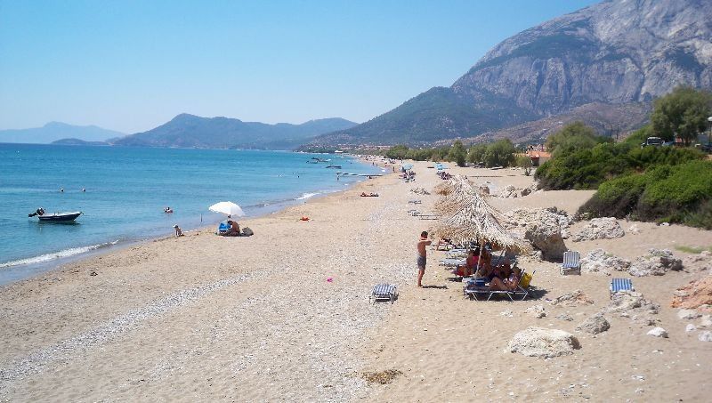 Aphrodite Samos Suites Marathokampos Bagian luar foto