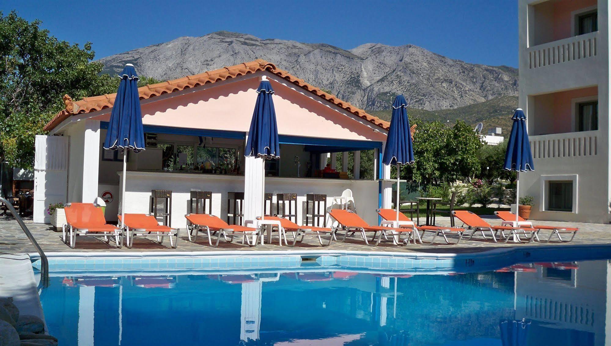 Aphrodite Samos Suites Marathokampos Bagian luar foto